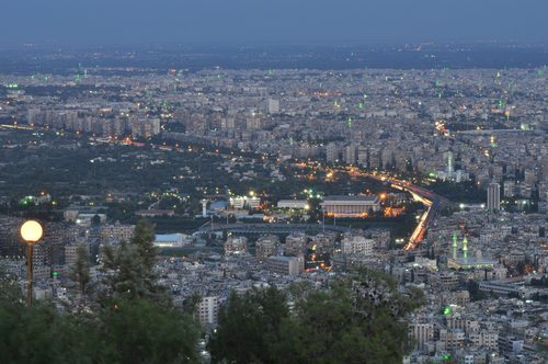 Landscape in Syria, damascus general laz1