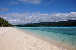 Landscape in Timor-Leste, jaco island beach east timor