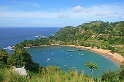 Landscape in Trinidad and Tobago, tnt morne la croix