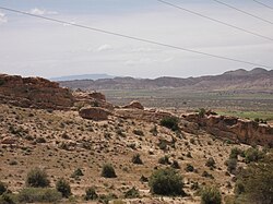 Landscape in Tunisia, beja