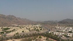Landscape in United Arab Emirates, miniature our large great cities