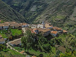Landscape in Venezuela, los nevados