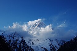 The mountain K2, k2 peak
