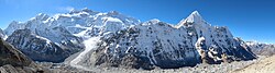 The mountain Kangchenjunga, binocular