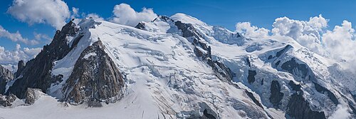 The mountain Mont Blanc