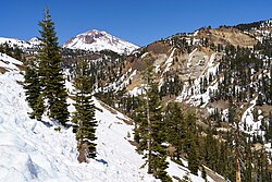 The mountain Mount St. Helens