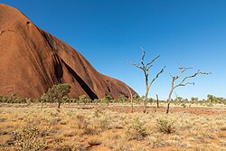 The mountain Uluru