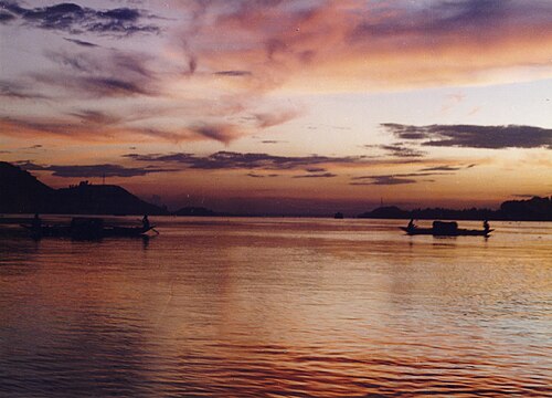 The river Brahmaputra, homeward bound