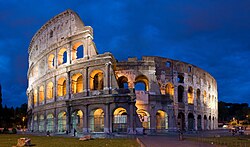Colosseum, rome april
