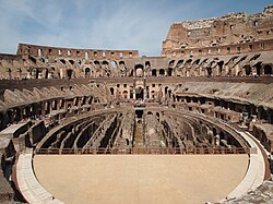 Colosseum, deambulatoire rome